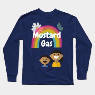 Mustard Gas Cute Kids Long Sleeve T-Shirt